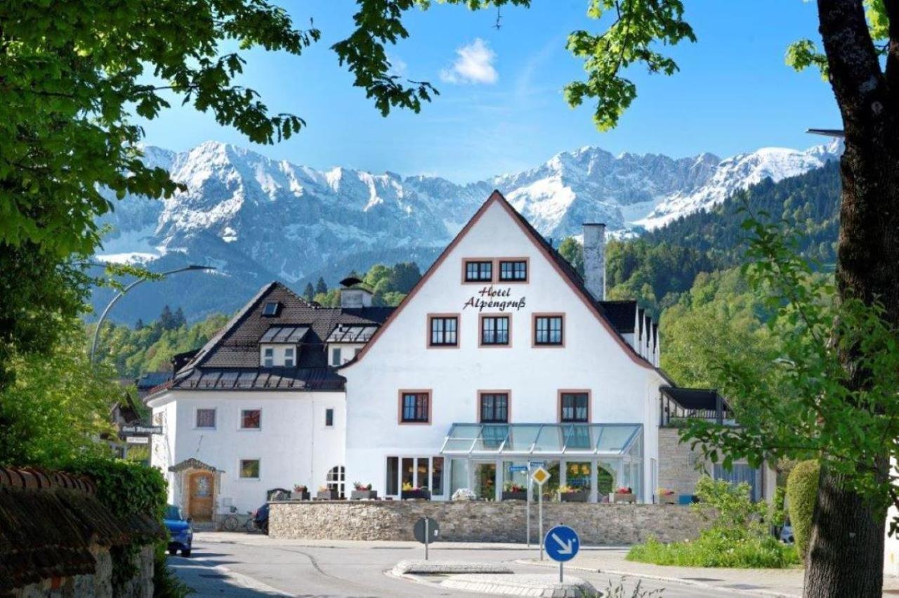 Hotel Garni Alpengruss Гармиш-Партенкирхен Экстерьер фото